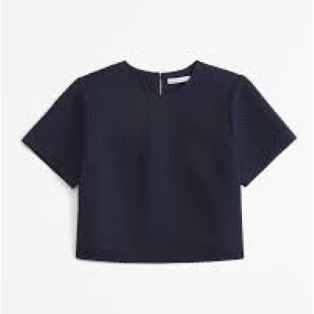 Abercrombie & Fitch Women’s Tweed Woven Tee